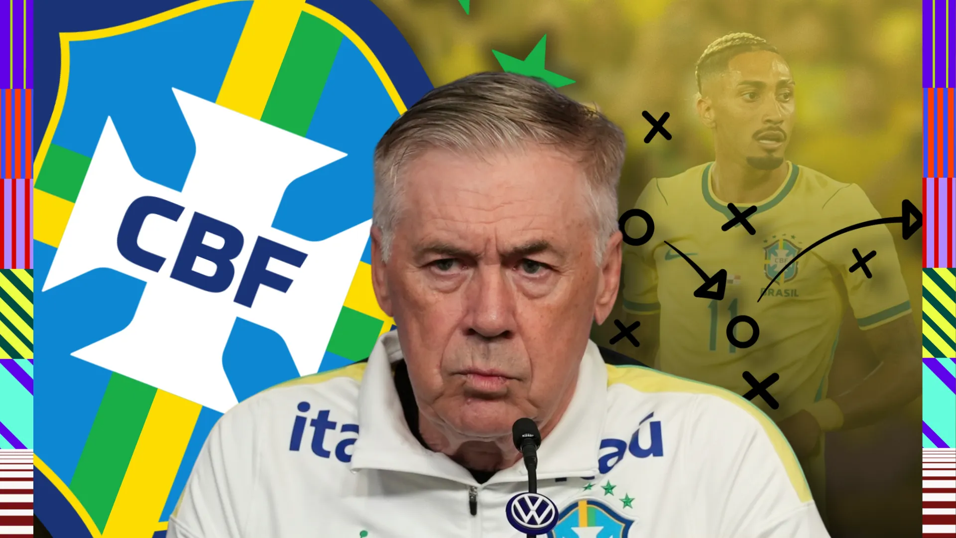 O quebra-cabeça de Ancelotti: Raphinha, a grande incógnita da seleção brasileira